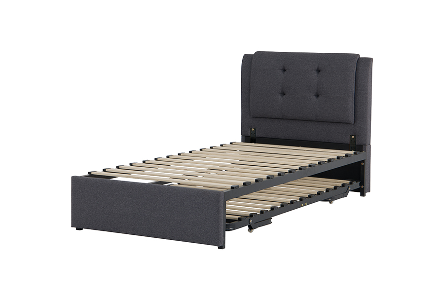 4212 Trundle Bunk Upholstered Multifunctional deducto Bed Artus