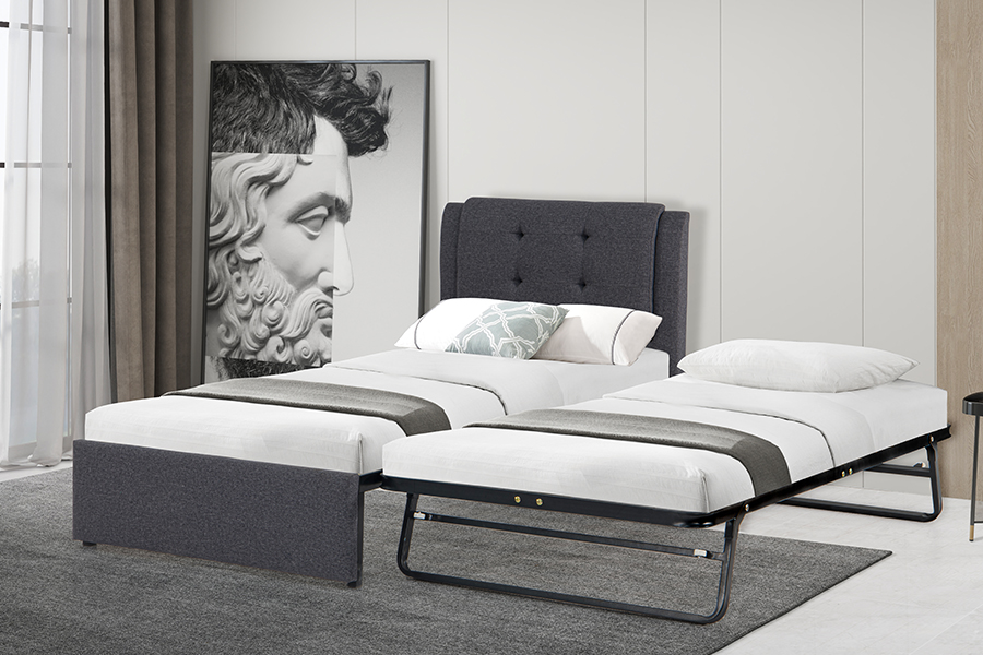 4212 Trundle Bunk Upholstered Multifunctional deducto Bed Artus
