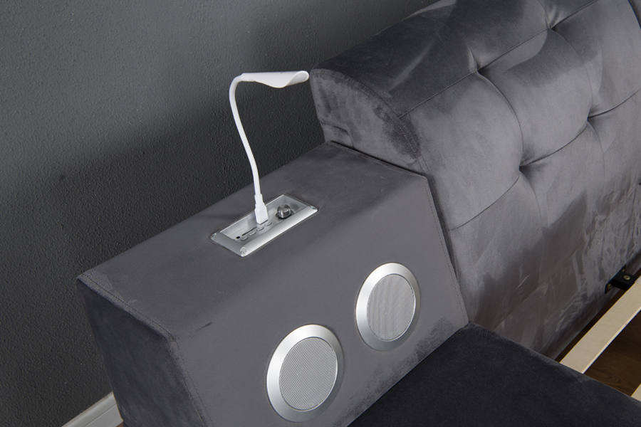 1550 248× 28873cm Massage Motor Bed