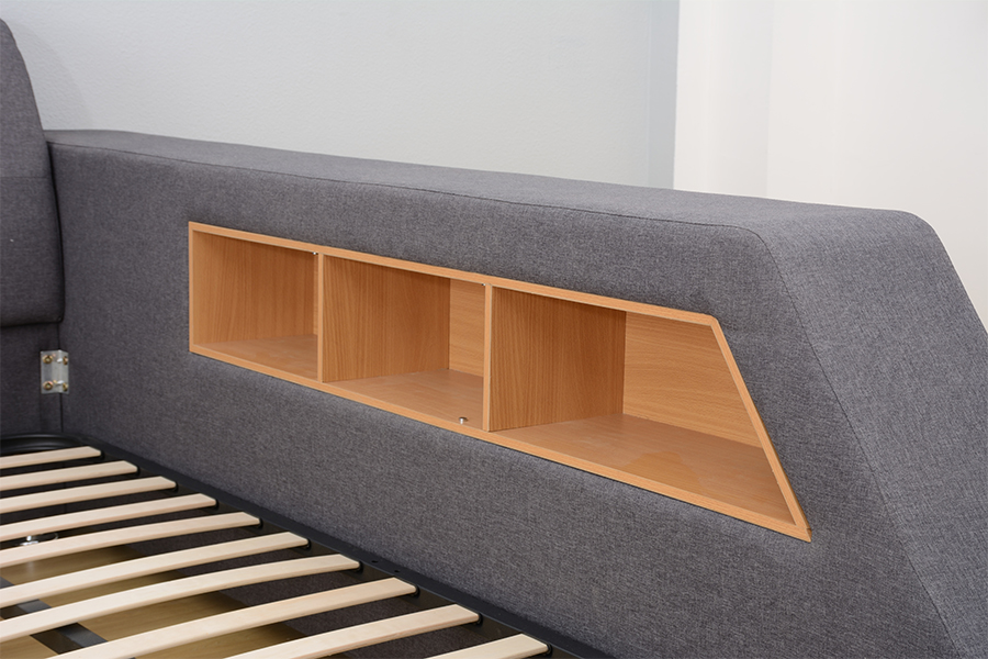 1550 Bluetooth Speaker Upholstered Integrated Otium Bed Artus