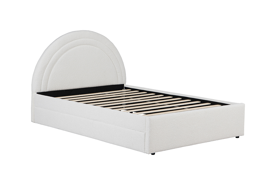4542 Trundle Bunk Upholstered curvis at lectus Frame