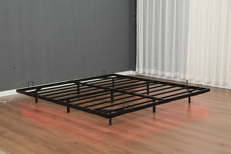 4600 Floating Metal Light Strip Bed Frame