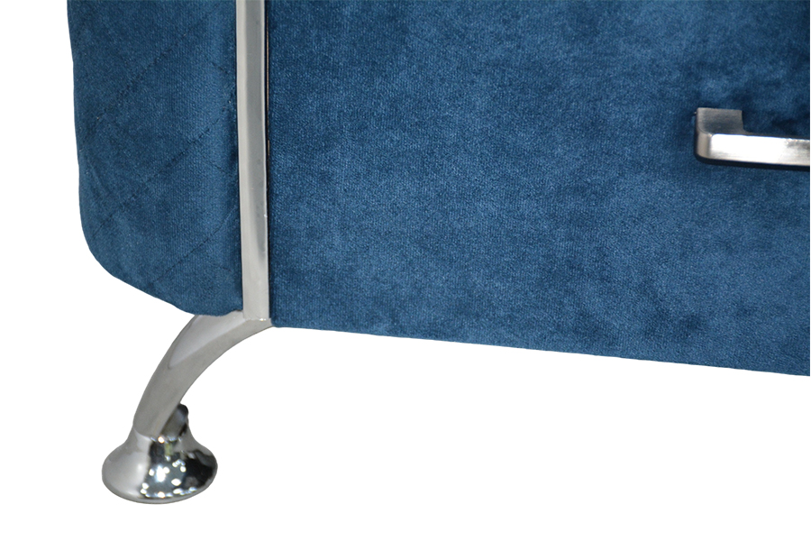 WSS954 Diamond Velvet Nightstand / Bed Tabulam