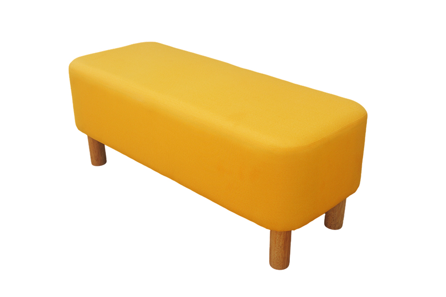 WSS935 Single Simple Scandinavian Relaxation Footstool