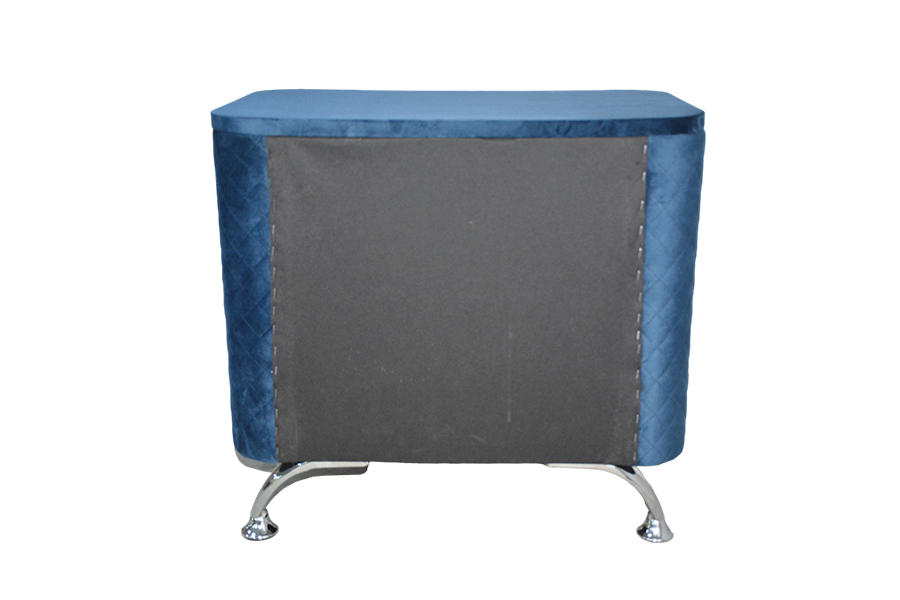 WSS954 Diamond Velvet Nightstand / Bed Tabulam