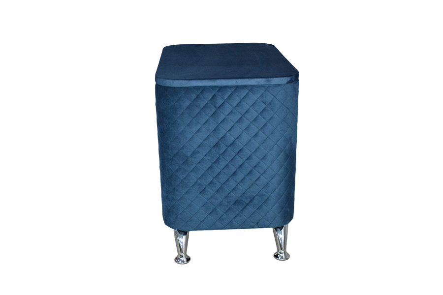 WSS954 Diamond Velvet Nightstand / Bed Tabulam
