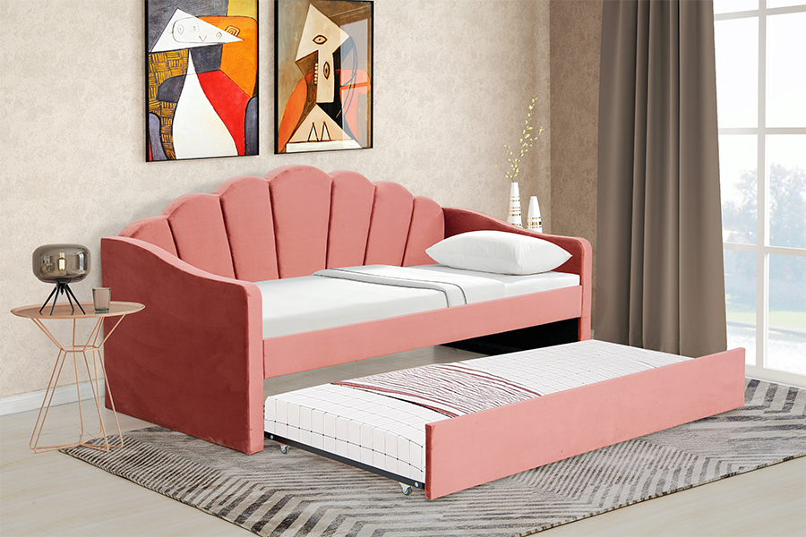 4270 Dies Sofa Morandi Pink Bed