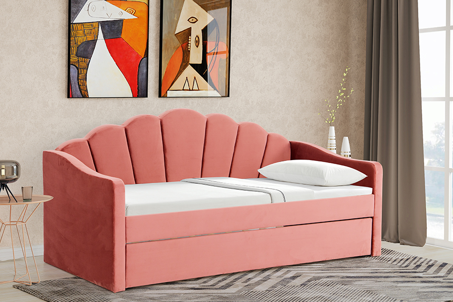 4270 Dies Sofa Morandi Pink Bed