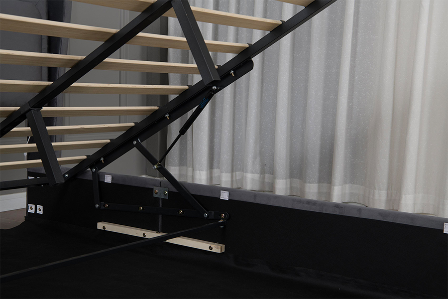 5005-1-3GU Adjustable and Eco-friendly Upholstered Hydraulic storage Bed Artus