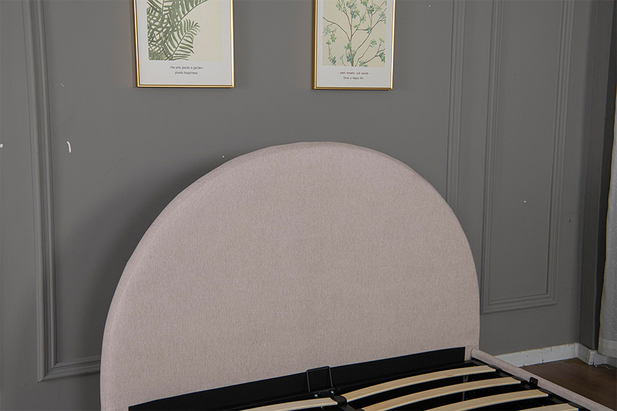 5019G Eco-Friendly Materials Upholstered Storage Bed Frame