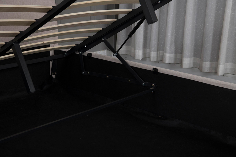 5019G Eco-Friendly Materials Upholstered Storage Bed Frame