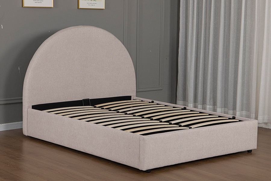 5019G Eco-Friendly Materials Upholstered Storage Bed Frame