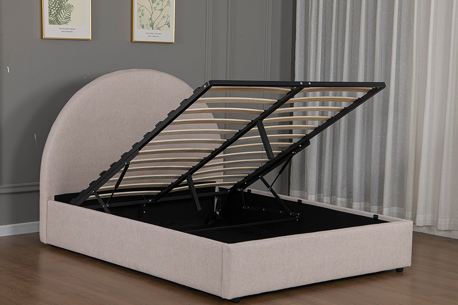 5019G Eco-Friendly Materials Upholstered Storage Bed Frame