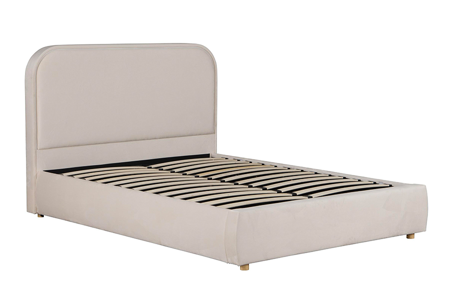 5032-1G ligneus curvus Headboard DUXERIT ascensum Bed Artus