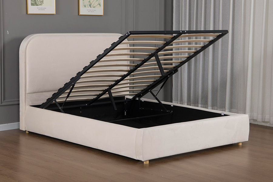 5032-1G ligneus curvus Headboard DUXERIT ascensum Bed Artus