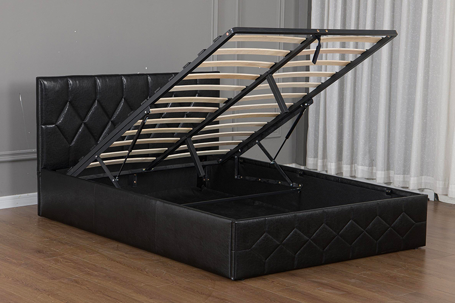 5031G Luxuria design Adjustable Bed USB Upholstered Bed Frame