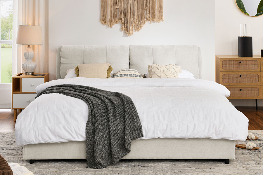 N10 Environmentally amica et durabilis Upholstered at Bed Frame