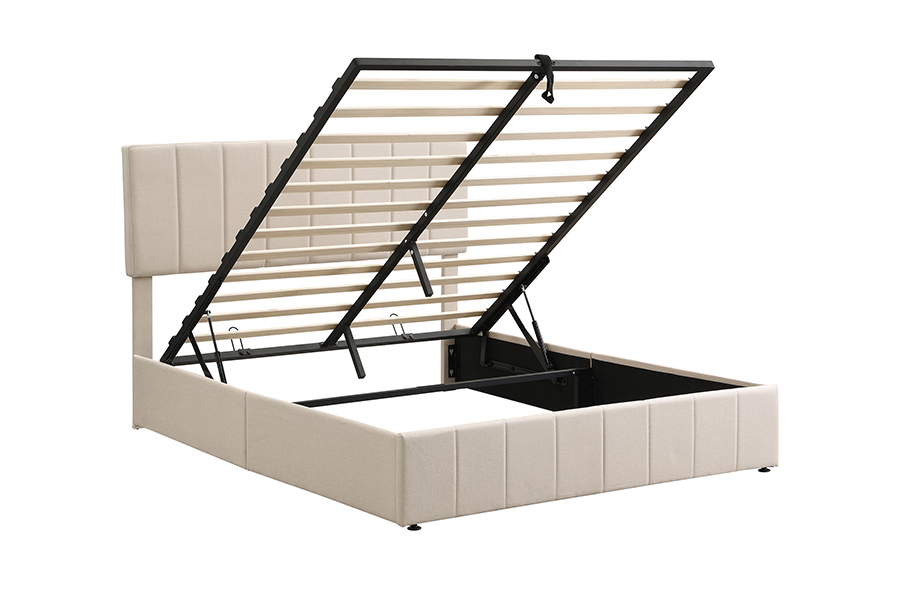 N19 Vertical striata caespitosa headboard Upholstered at lectus Tabulata