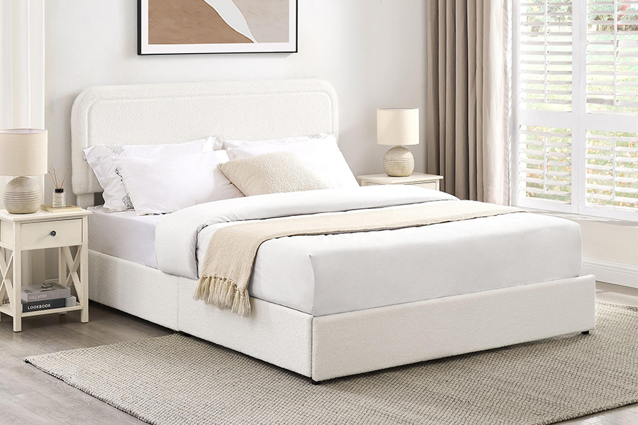 N3 Bed Storage Drawers Durable Upholstered Storage Bed Frames