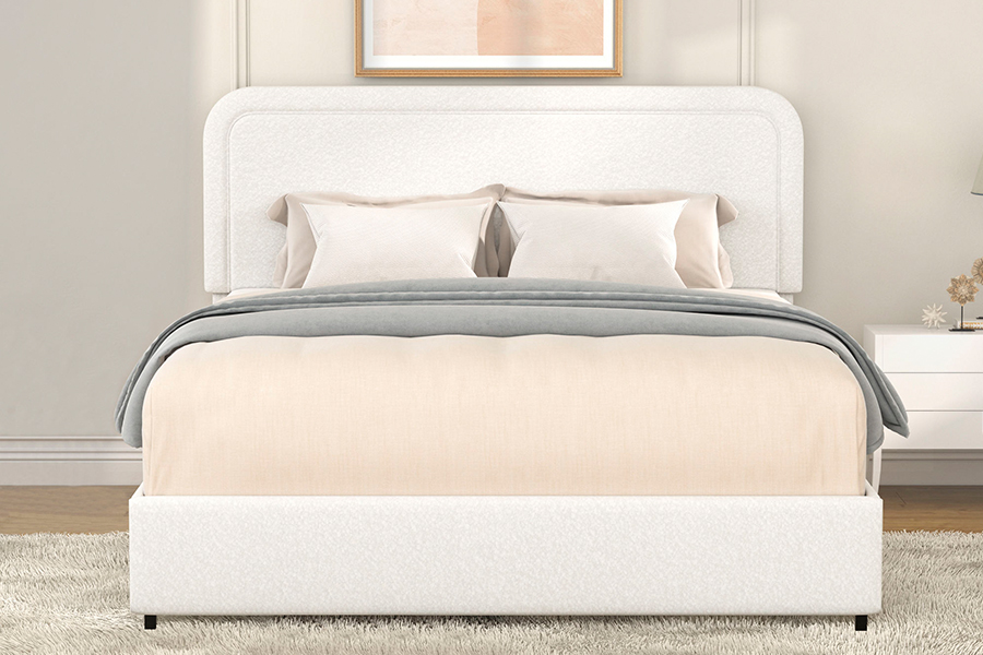 N3 Bed Storage Drawers Durable Upholstered Storage Bed Frames