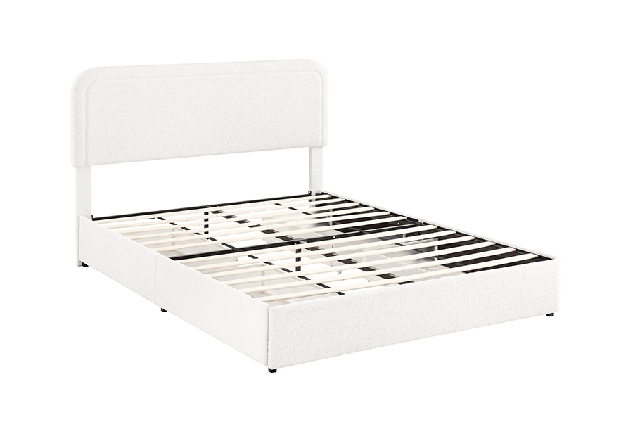 N3 Bed Storage Drawers Durable Upholstered Storage Bed Frames