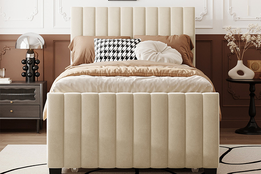 N9 Dura Eco-amica Trundle Bunk ascensum Bed Frame