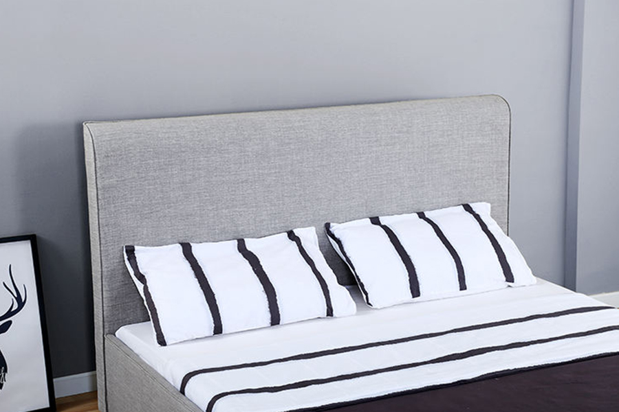 1323 Soft and Wooden Frame Trundle Bunk Upholstered Bed Frame