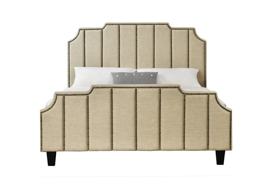 1205 holoserica Fabric Duplex Bed Frame Upholstered Bed