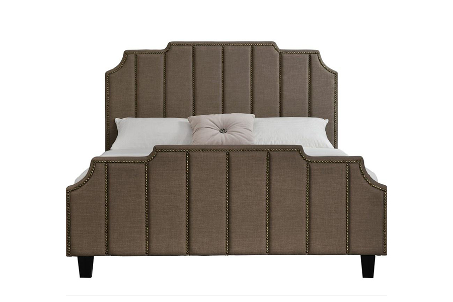 1205 holoserica Fabric Duplex Bed Frame Upholstered Bed