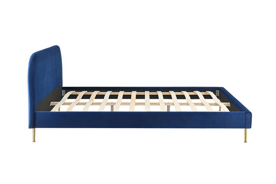 1358 Eleganter Simple Fabric Lectus ascensus Bed