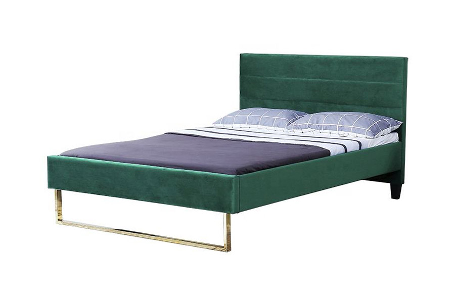 1347 Luxury King Size Bed Modern Design Upholstered Bed