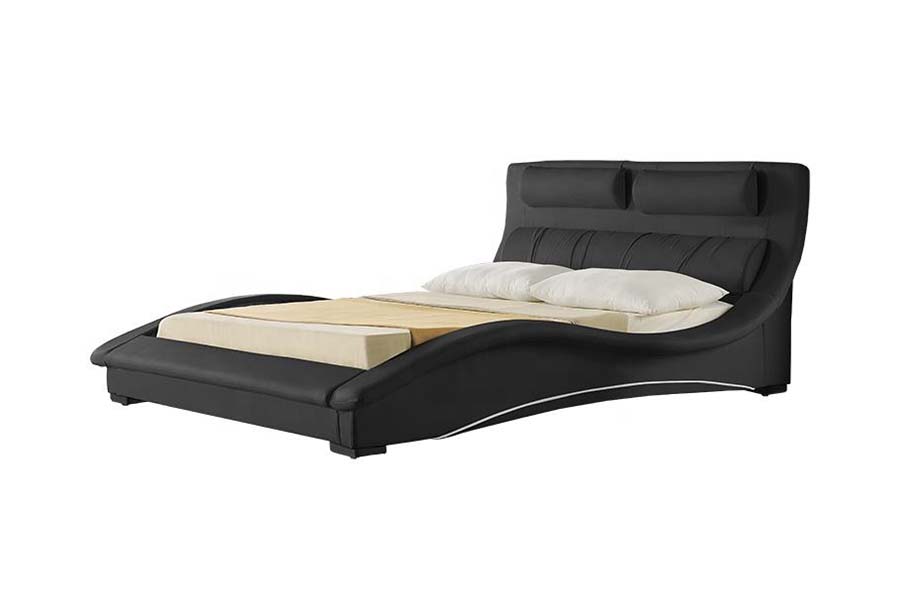 MDCCCXL Ordo Curvarum Design Leather Upholstered Bed