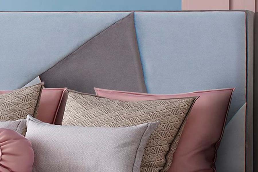 MDLXXI Synthetica Leather Singulus lectus Color-coded Headboard Kids lecti