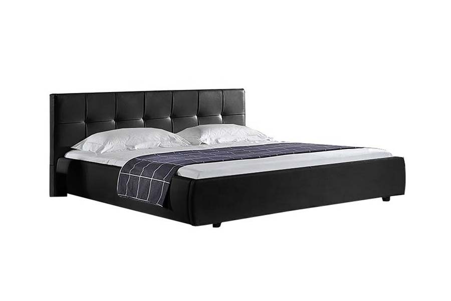 1813 White PU Soft bed DUXERIT Upholstered Bed Artus