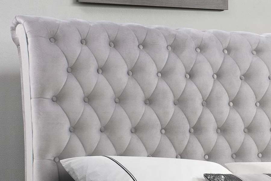1563 Classical Sliver Sleigh Bed ascensum
