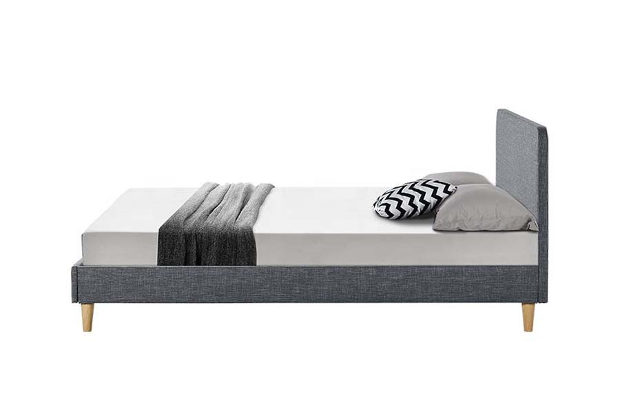 1509 High Quality ligneus lectus ligneus ascensus Bed
