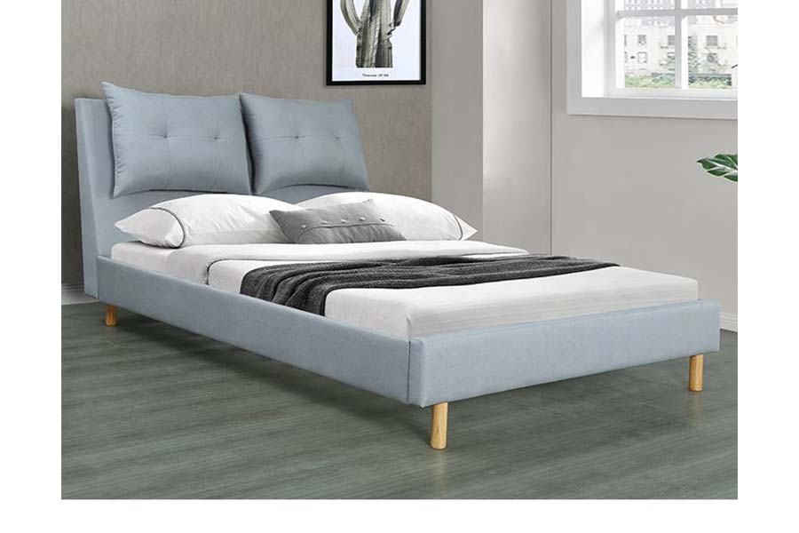 1503 Pillow Frame MDF Style Modern Design Upholstered Bed