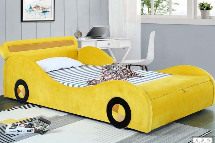 1497 S-figura Super Racing Car Style Car Beds for Kids