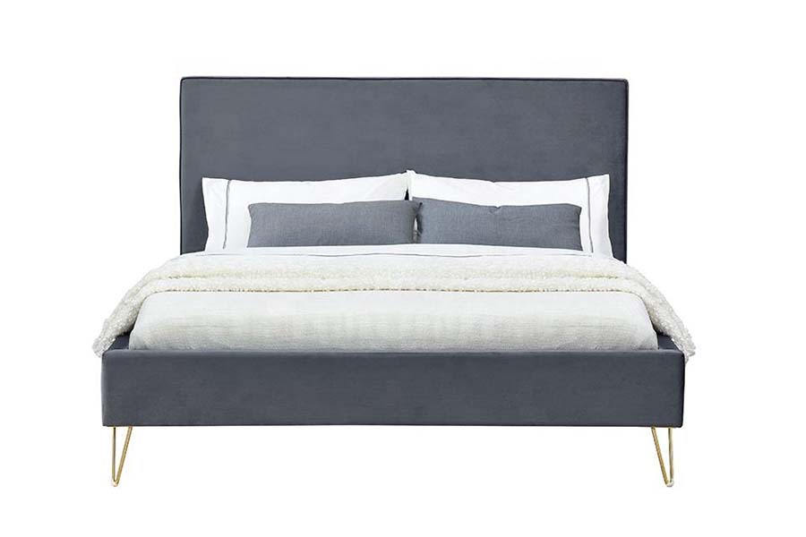 MCCCCLXXVI LAETUS Velvet Fabrica Platform Bed ascensum Bed