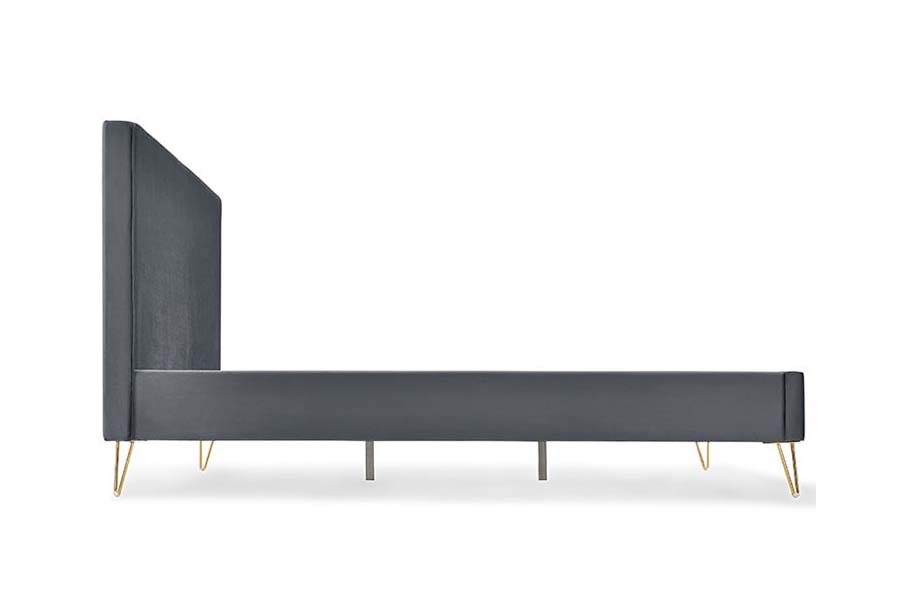 MCCCCLXXVI LAETUS Velvet Fabrica Platform Bed ascensum Bed