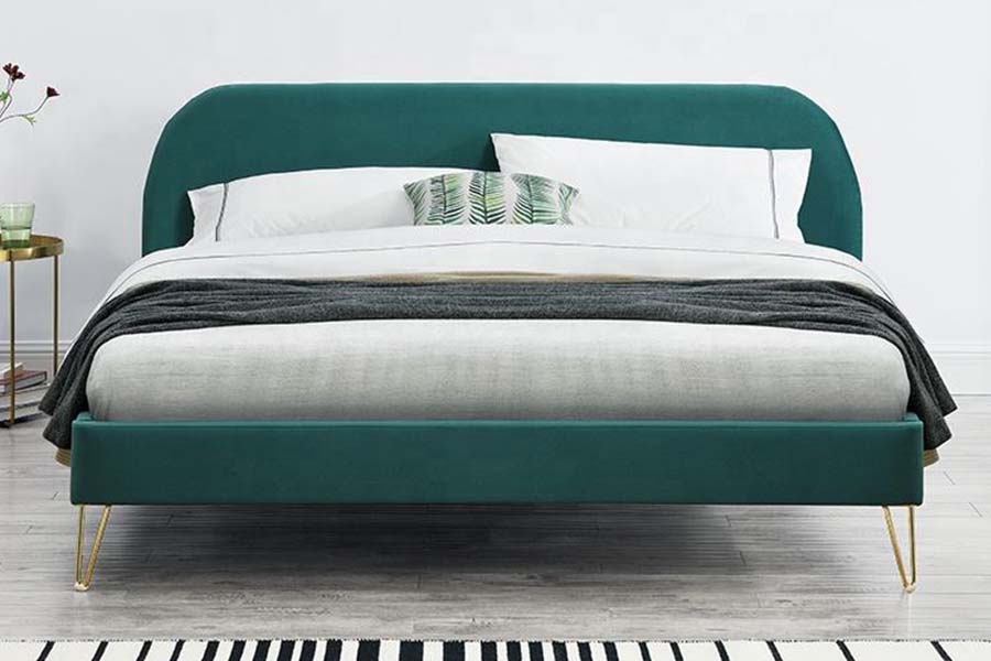 MCCCCLXXV High Quality King Size Bed Frame Upholstered Bed
