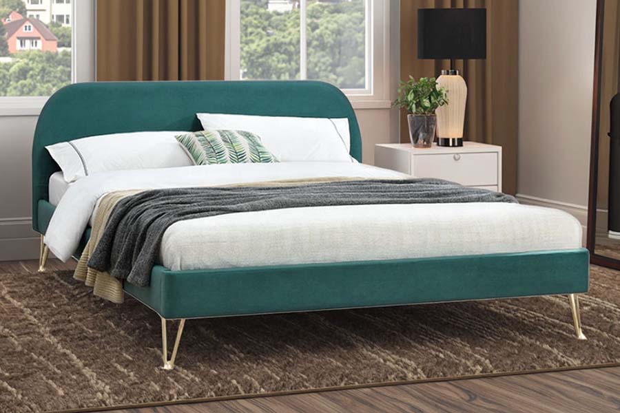 MCCCCLXXV High Quality King Size Bed Frame Upholstered Bed