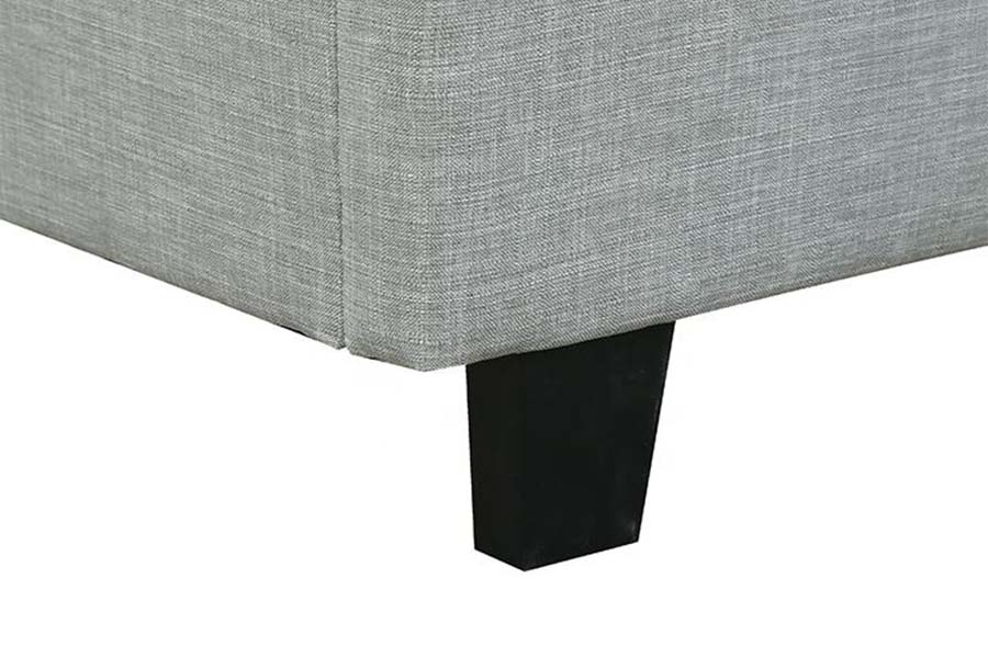 MCDLXV Full Size Wooden Frame Upholstered Bed