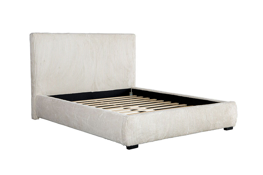 4256 Corduroy Concise Headboard ascensum Bed
