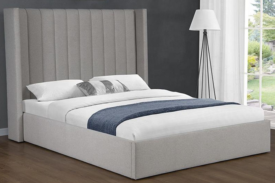 4242 Linteum Fabricae Leva-Up Storage Upholstered Bed Artus