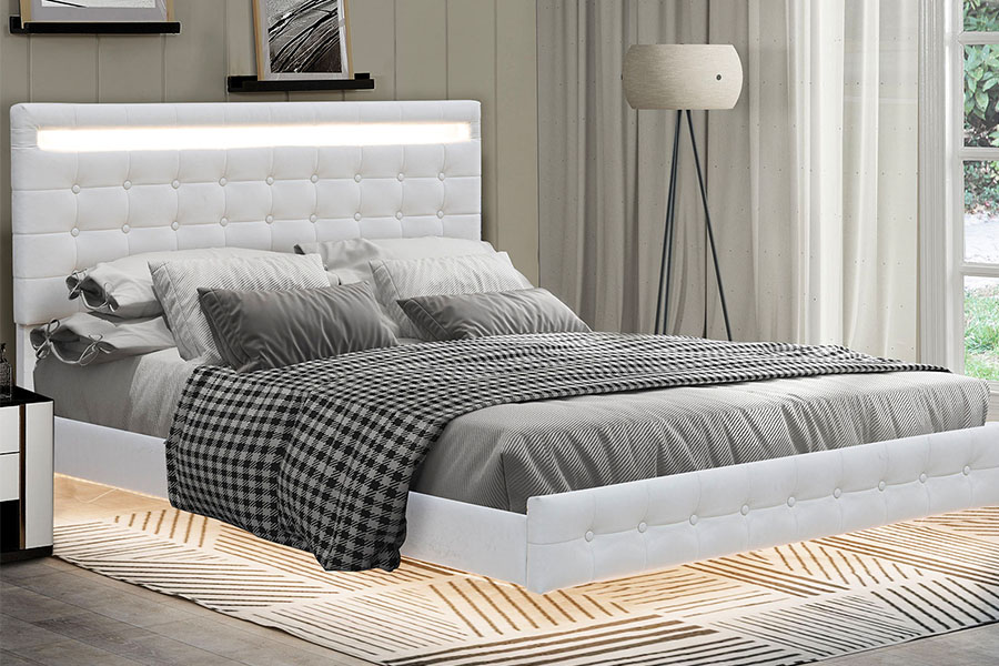 (IV)CCIX Regis-Size Novifacta DUXERIT ascensum Bed Artus