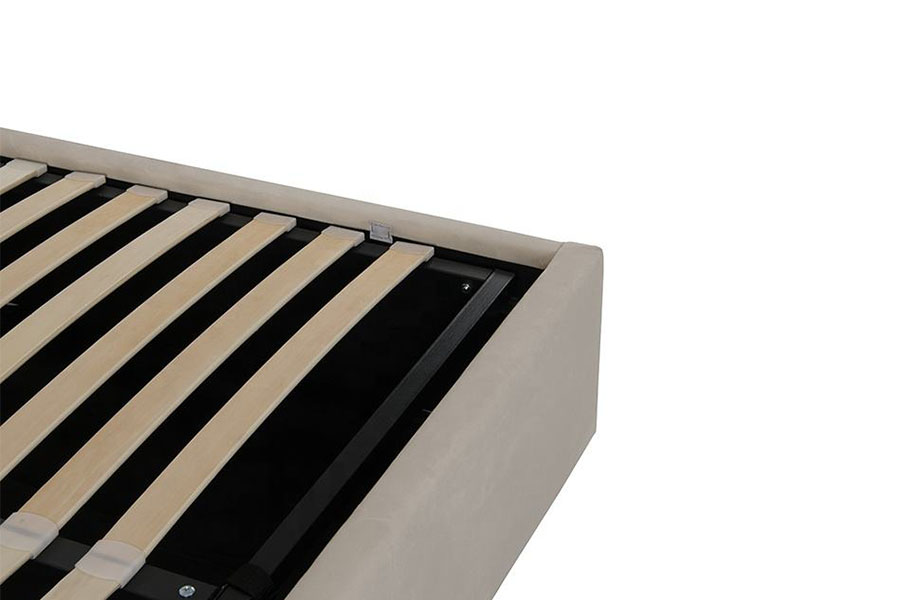 4088 Luxuria Velvet Ottoman Repono Bed Frame