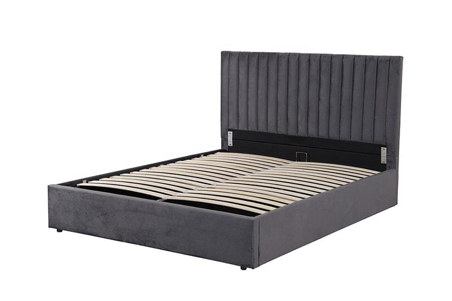 4088 Luxuria Velvet Ottoman Repono Bed Frame