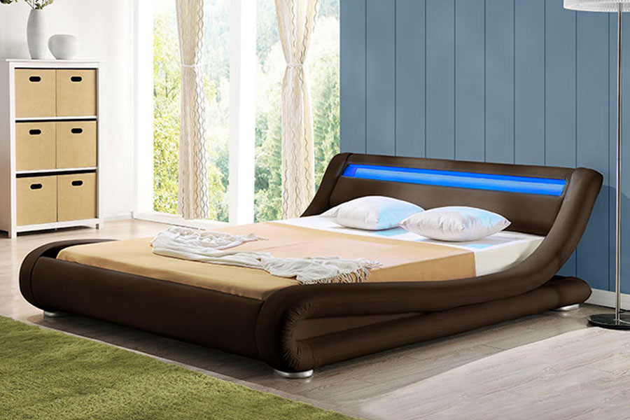 1881 Modern Fabricae ascensum Bed