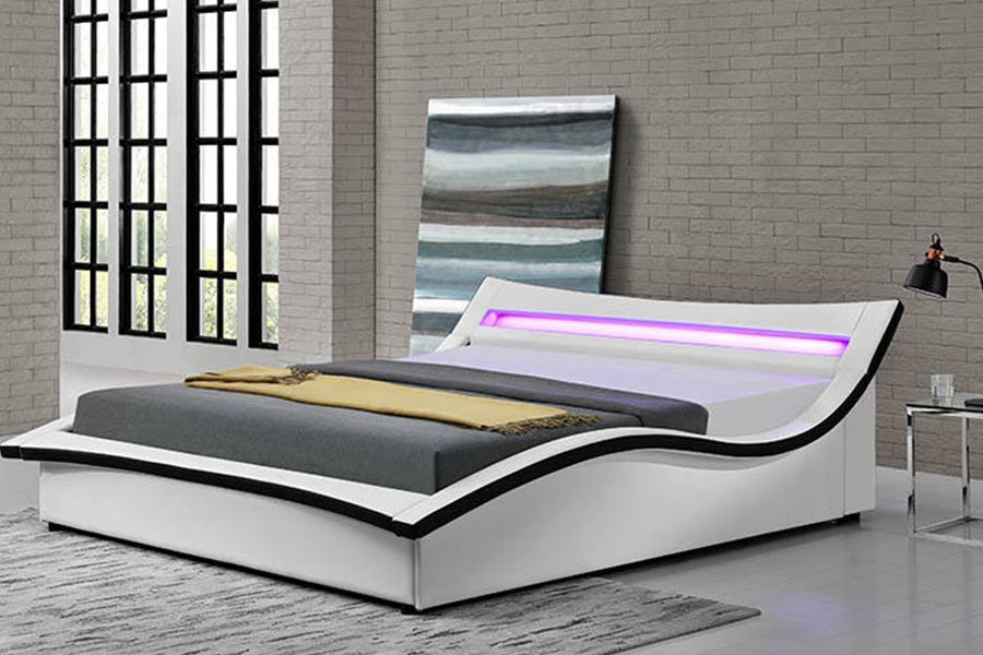 1877 Luxuria PU Leather DUXERIT ascensum Bed Frame